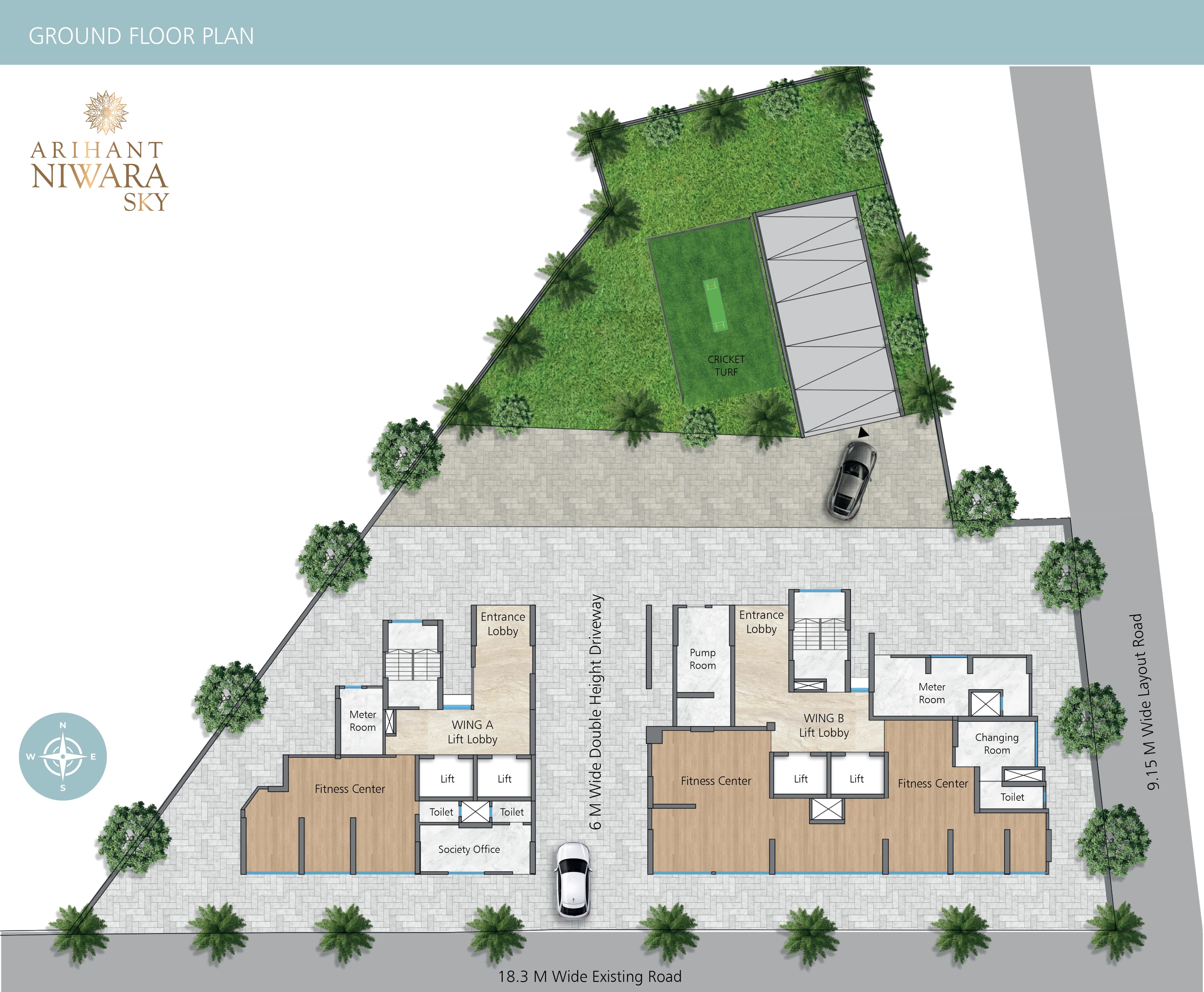 Arihant Niwara Sky floor plan 1