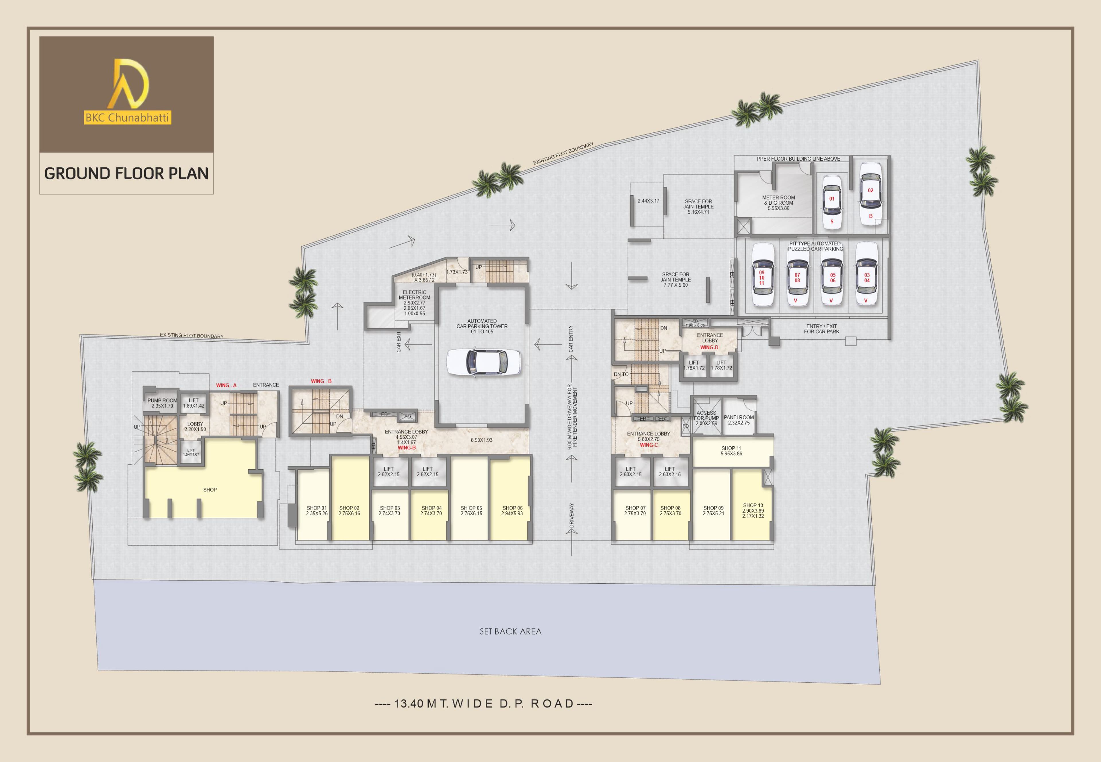 Shankeshwar Heights floor plan 1
